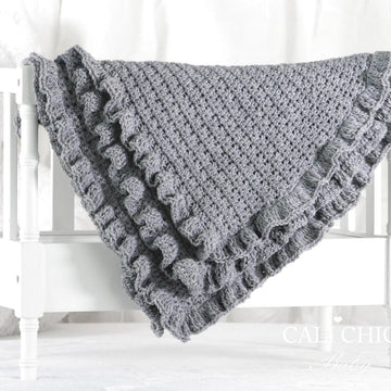 Eleanor Crochet Baby Blanket Pattern #154