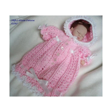 Crochet pattern doll 10"-12" & 14"-16" UK & USA Terms #79