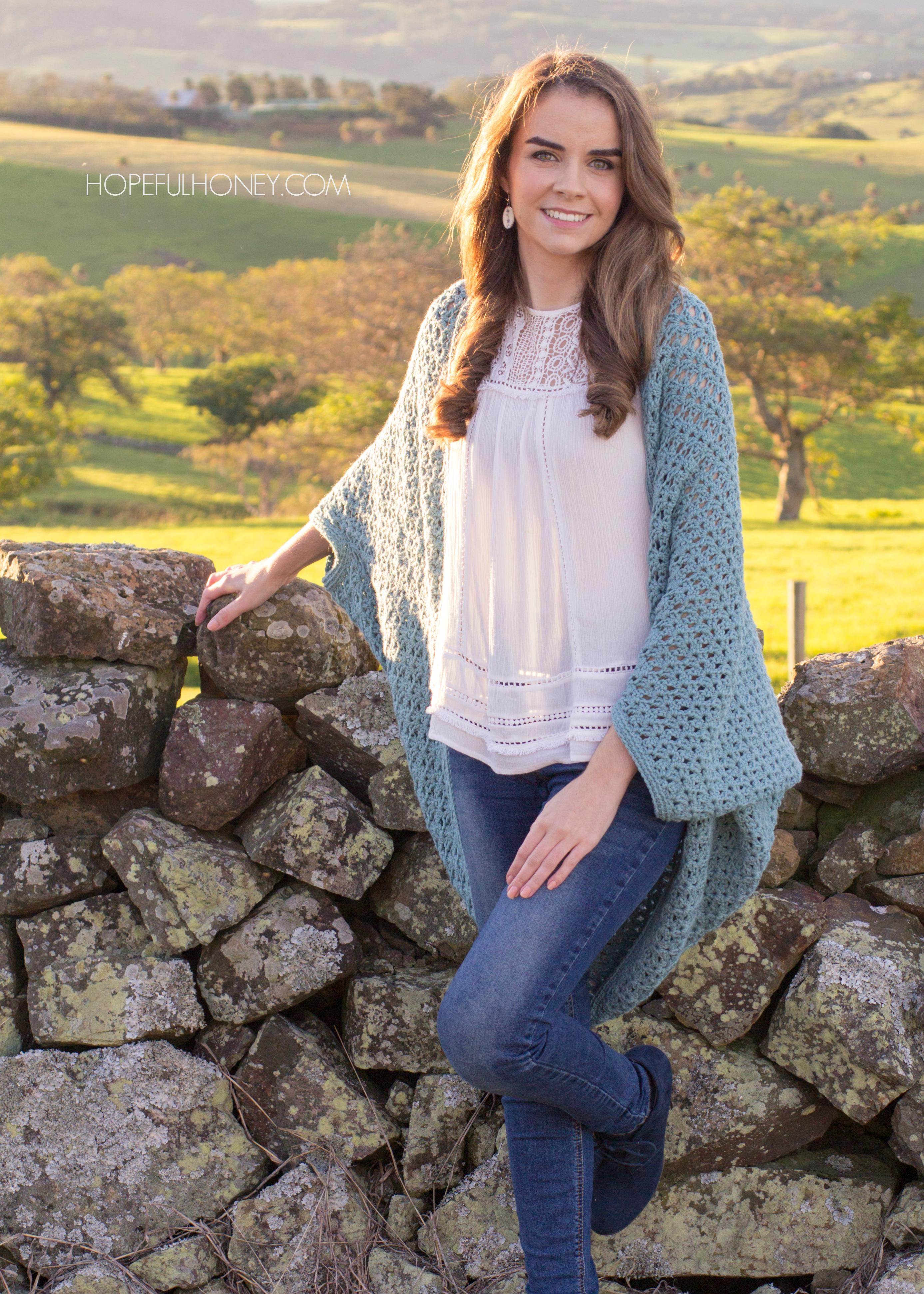 Harbor Haze Cocoon Sweater