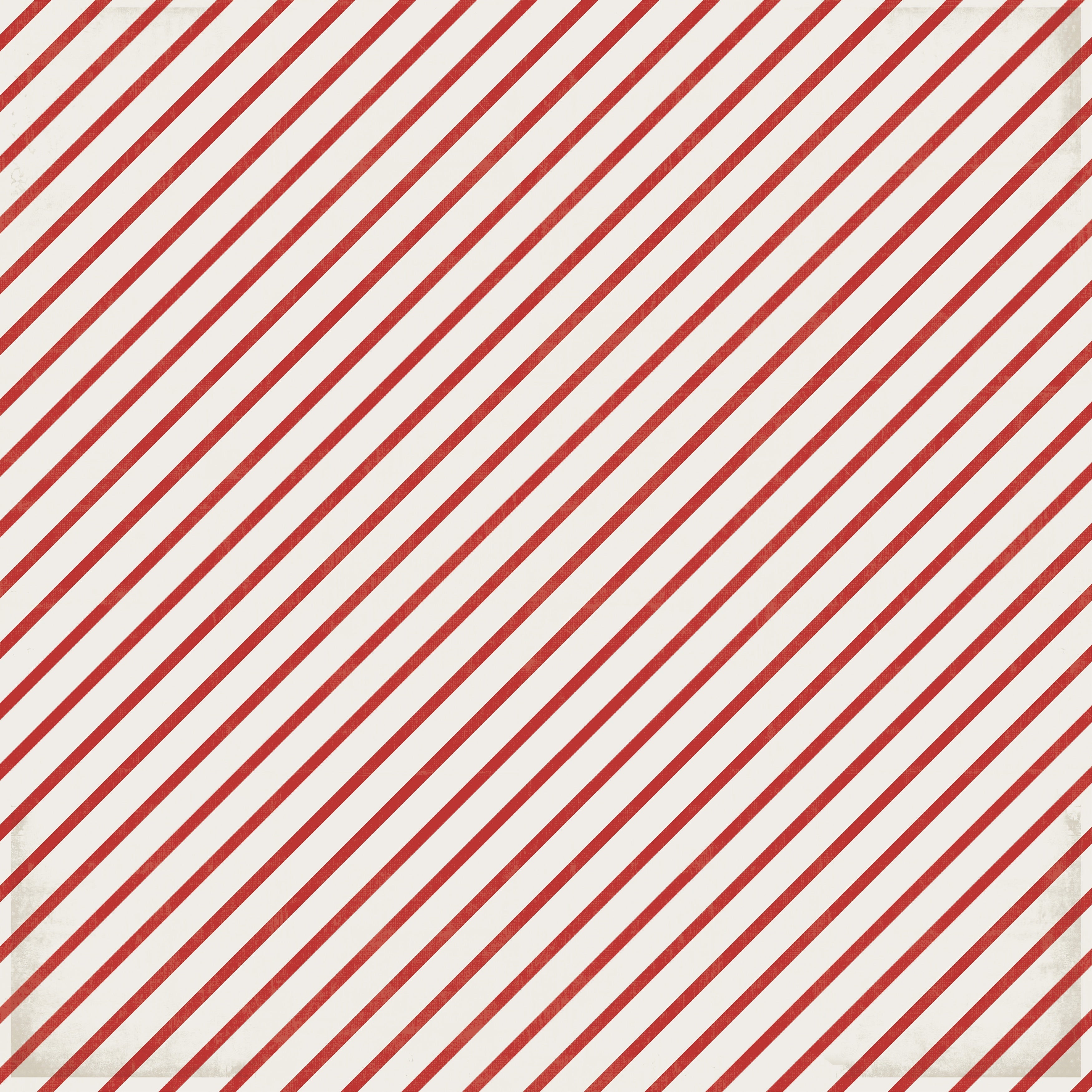 American Crafts Patterned Single-Sided Cardstock 12"X12" 25/Pkg - Candy Stripe