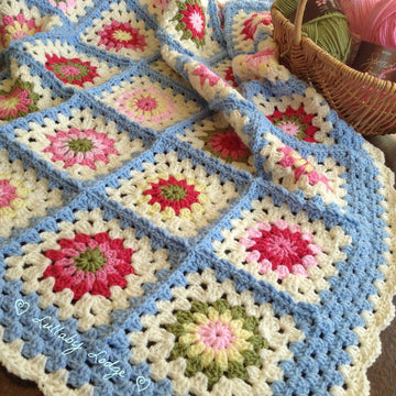 Spring Garden Baby Blanket