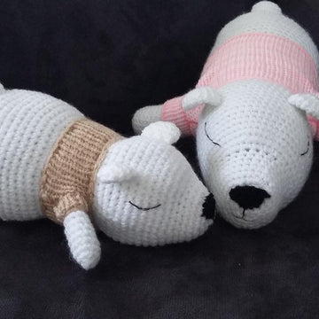 Amigurumi ours et ourson
