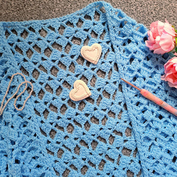 Crochet Vintage Juliette Shawl Pattern