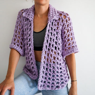 Chunky Mesh Overshirt