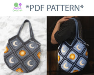 Sun and Moon Tote Bag