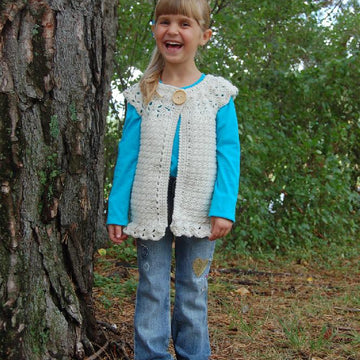 Classic Charm Girls Cardigan