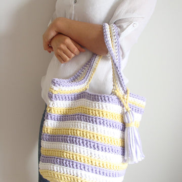 Striped Candy Bag