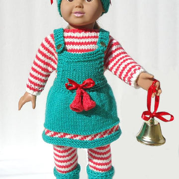 Santa's Elves, Knitting Patterns fit American Girl and other 18-Inch Dolls