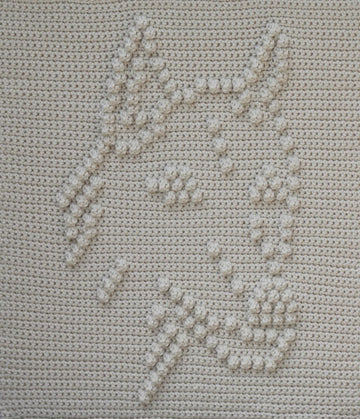 Dog or Wolf Baby Blanket