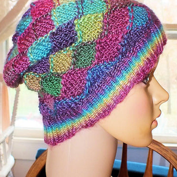 Faux Entrelac Hat