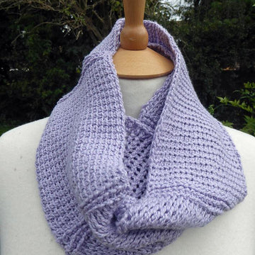 Tunisian Sampler Cowl