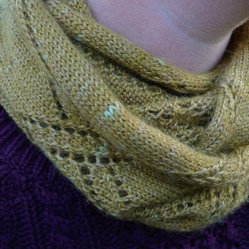 Celtic Lace Infinity Scarf