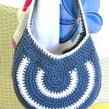 Crochet Cotton Shoulder Bag