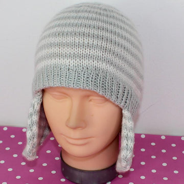 Baby Stripe Trapper Hat