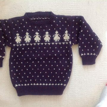 #02 Heart & Doll Child's Sweaters