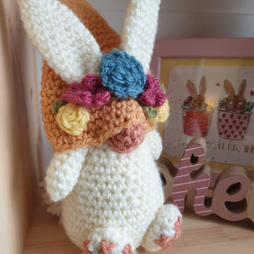 Easter Bunny Gnome Crochet Amigurumi