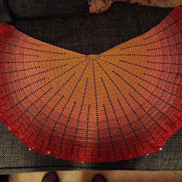 Marigold shawl