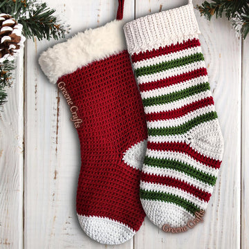 Christmas Stocking Duo / Weihnachtsstrumpf-Duo
