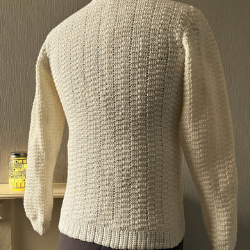 Block Stitch Cardigan