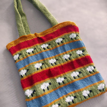Stripey Sheep Bag