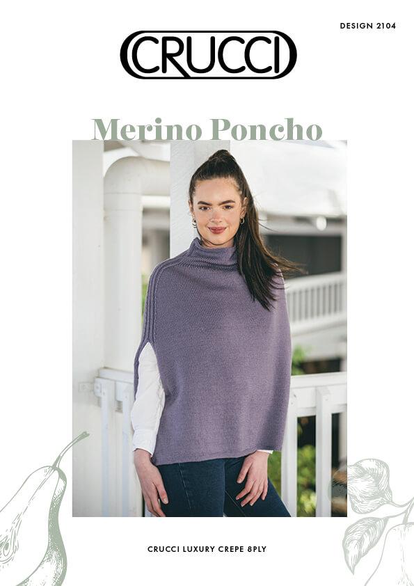 2104 Merino Poncho