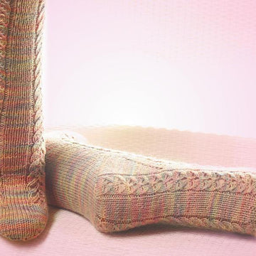 14 sock designs, Patterns in English