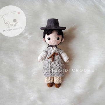 Korean couple doll