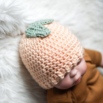 Lemon & Peach hats