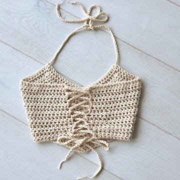 V-Neck Crop Top