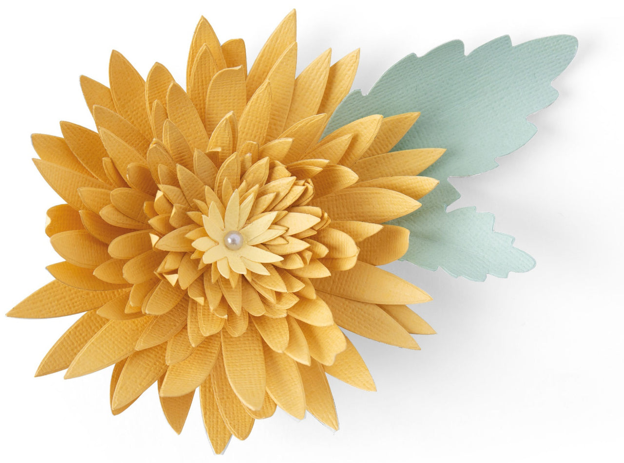 Sizzix Bigz Die By Jennifer Ogborn - Chrysanthemum