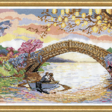 Design Works Forever Kiss Counted Cross Stitch Kit - 46 x 30.5cm