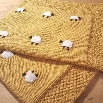 Little Sheep Baby Blanket