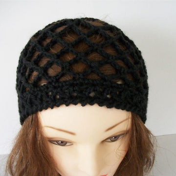 Lace Beanie with Flower