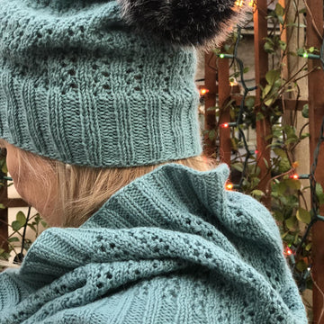Zephyr Hat & Cowl Set