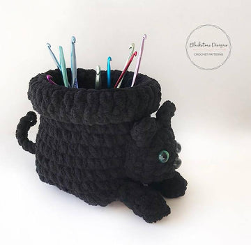 Black Cat Basket