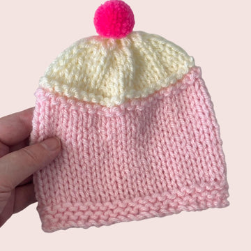 Chunky Baby Cupcake Hat