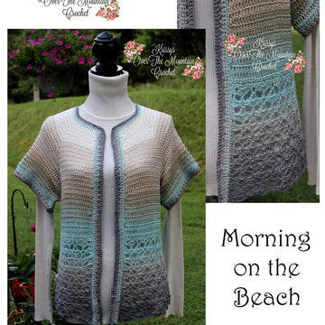 Morning On The Beach Cardigan