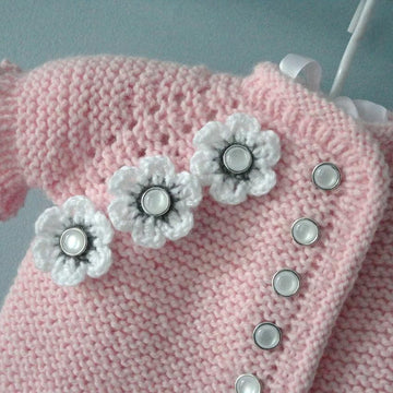 Knitting PATTERN Baby Jacket Evelyn