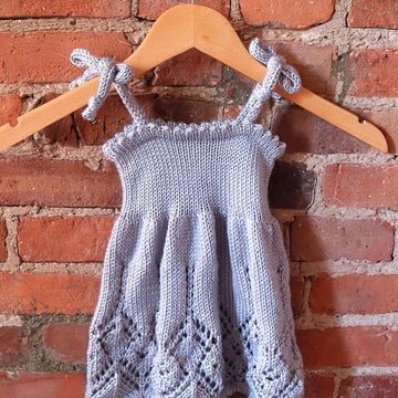 "Wild Irises" Girls Dress
