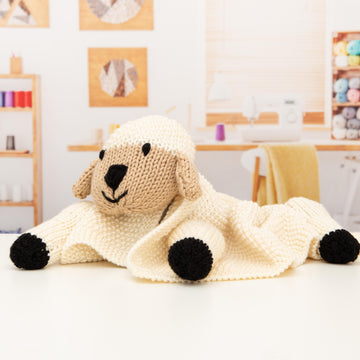 Baby pram lamb blanket
