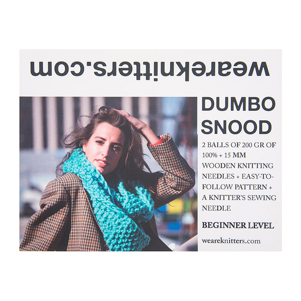 Sticker - Dumbo Snood in We Are Knitters The Wool
