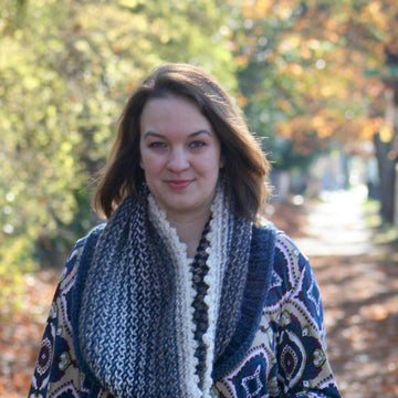 Snowflakes & Smocking Cowl