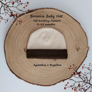 Brownie Baby Hat | 0-24 months