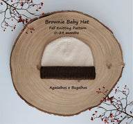Brownie Baby Hat | 0-24 months