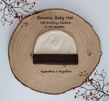 Brownie Baby Hat | 0-24 months