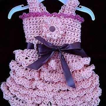 583 CROCHET DRESS, Baby, children, teen, adult
