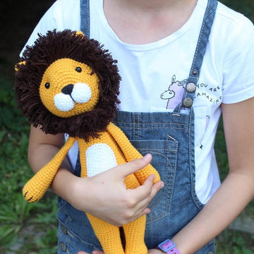 Lion toy crochet pattern amigurumi