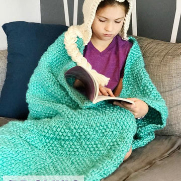 Hooded Elsa Blanket