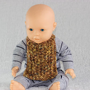Slip On Baby Bib In Three Different Designs