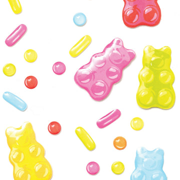 American Crafts Dear Lizzy Here & Now Epoxy Stickers 63/Pkg - 620447